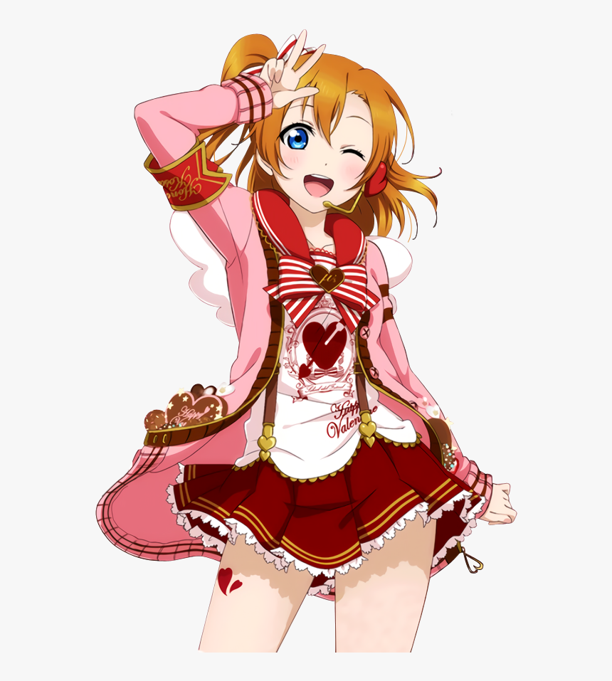 Kousaka Honoka - Honoka Love Live Valentine, HD Png Download, Free Download