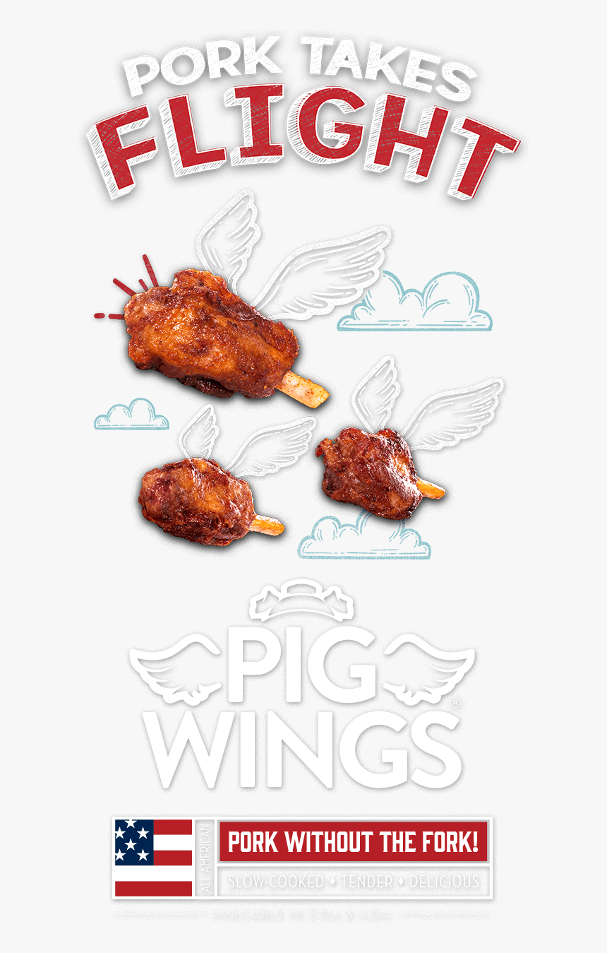 Pig Wings M - Chicken Meat, HD Png Download, Free Download