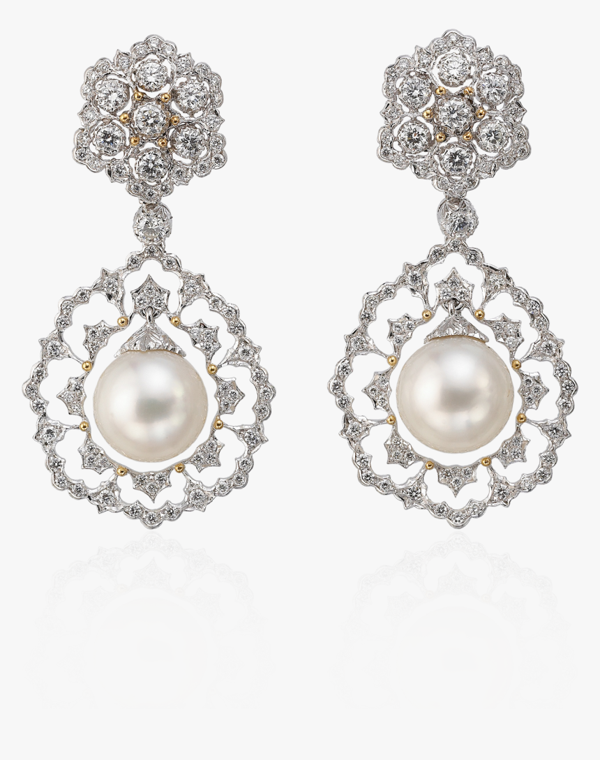 Buccellati - Earrings - Pendant Earrings - Earrings - Orecchini Perle Buccellati, HD Png Download, Free Download