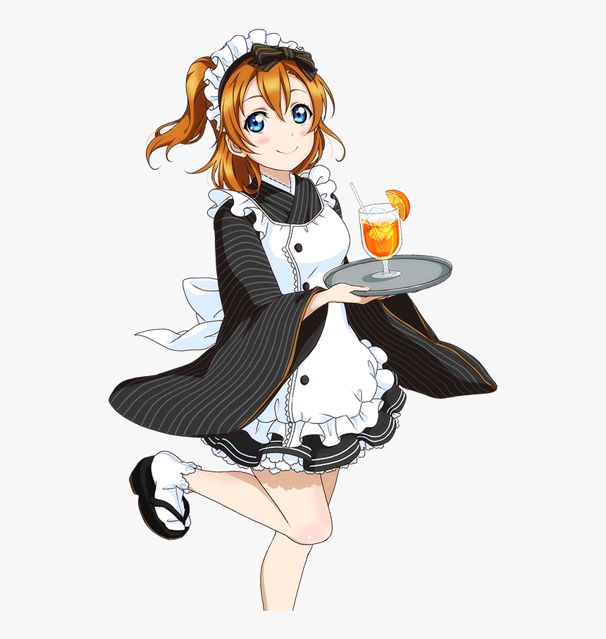 Love Live Maid Honoka, HD Png Download, Free Download