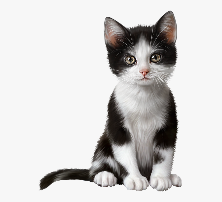 Cute Kitten Clip Art, HD Png Download, Free Download