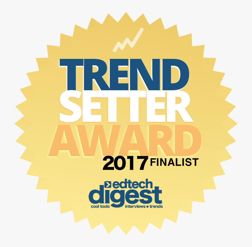 Transp Etdaward2017 Trendsetter Finalist - Edtech Digest Cool Tool Award, HD Png Download, Free Download