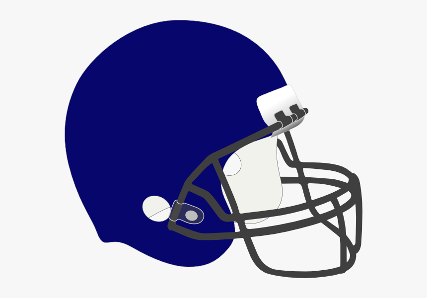 American Football Helmets Clip Art - Football Helmet Clipart Blue, HD Png Download, Free Download