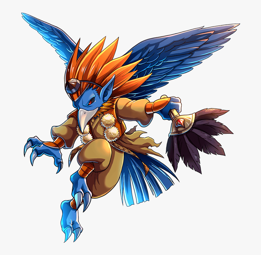 Crow Tengu Brave Frontier, HD Png Download, Free Download