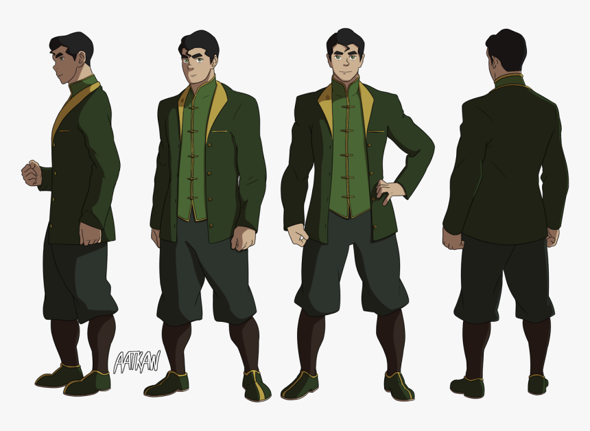 Councilor Bolin Turnaround By @aatkaw, Design Notes - Bolin Legend Of Korra Concept, HD Png Download, Free Download