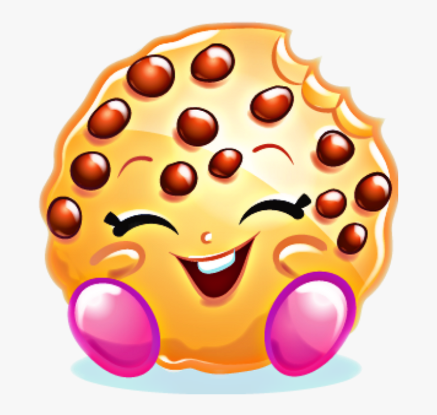 Shopkins Galleta De Chiapas De Chocolate - Cute Cookie Cookie Shopkins, HD Png Download, Free Download