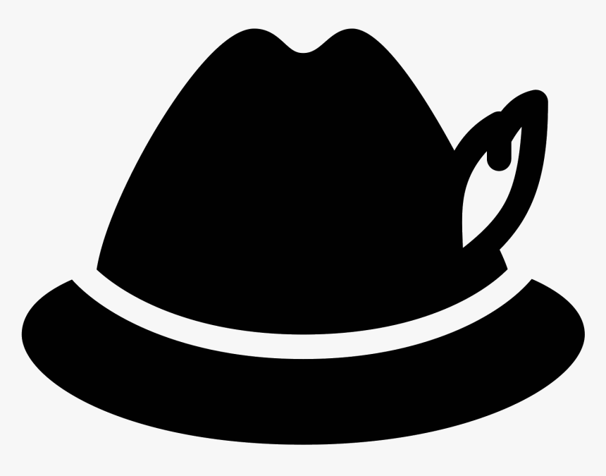 Transparent Straw Hat Clipart - Transparent German Hat Cartoon, HD Png Download, Free Download