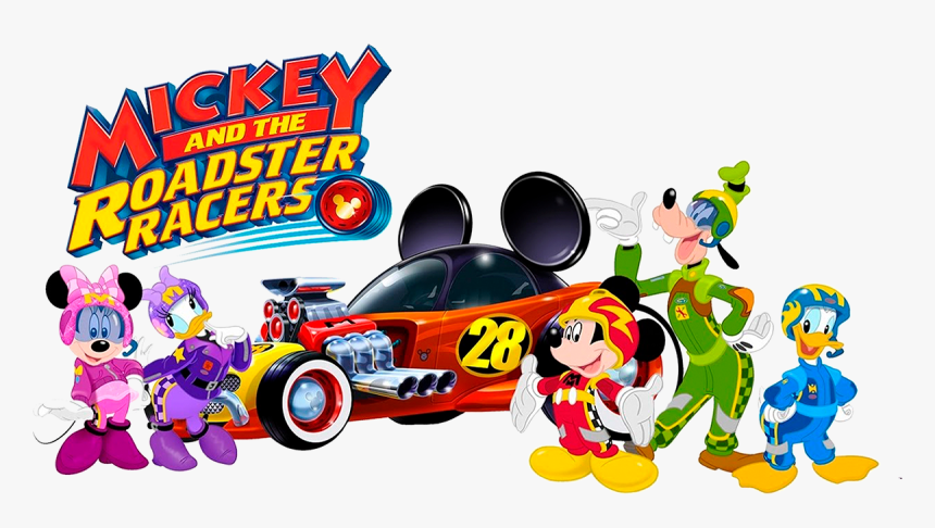 Race Car Mickey Mouse, HD Png Download, Free Download