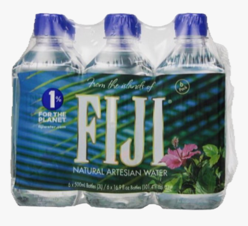 #fiji #water #rich #hydrate #waterbottle #freetoedit - Fiji 23.7 Oz 6pk, HD Png Download, Free Download