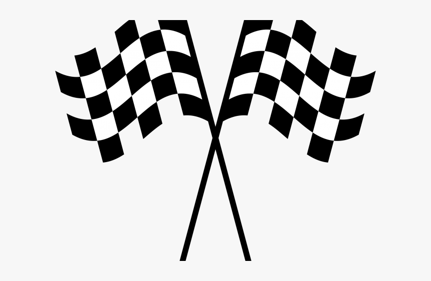 Racer Clipart Transparent - Clip Art Race Flag, HD Png Download, Free Download