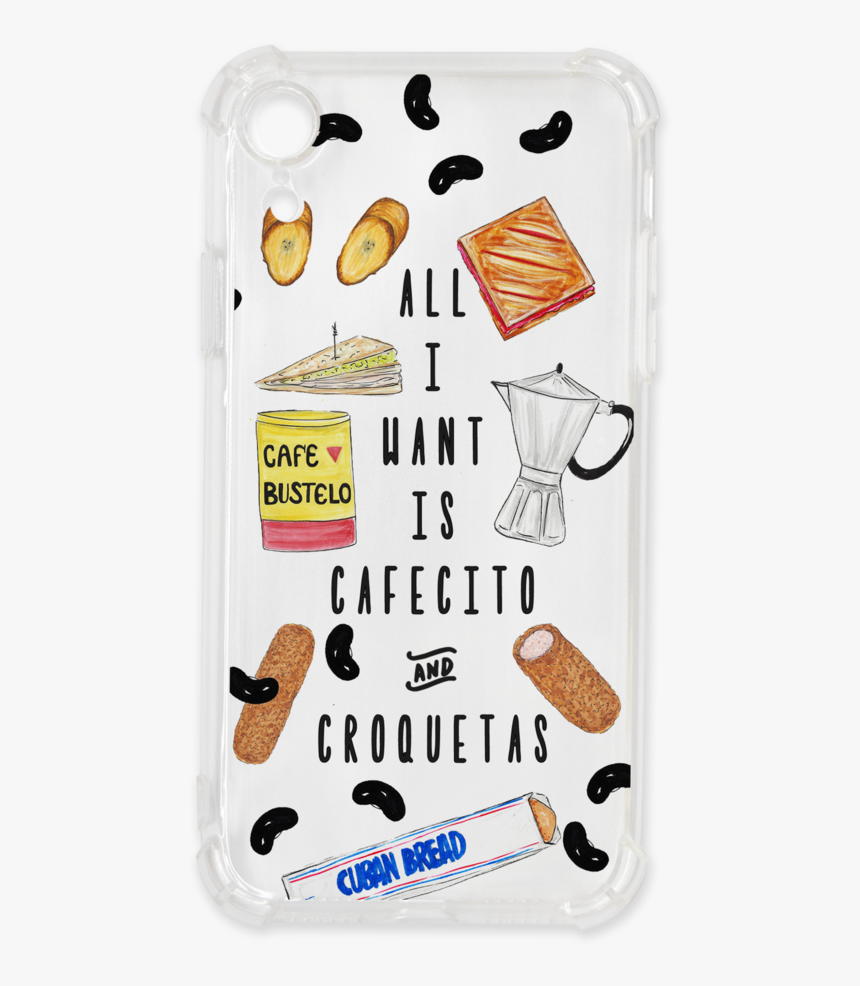 Cafecito & Croquetas Phone Case - Junk Food, HD Png Download, Free Download