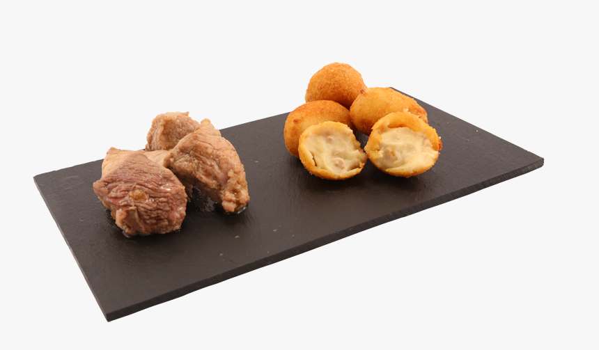 Croquetas De Carne De Cerdo Ibérico - Fritter, HD Png Download, Free Download