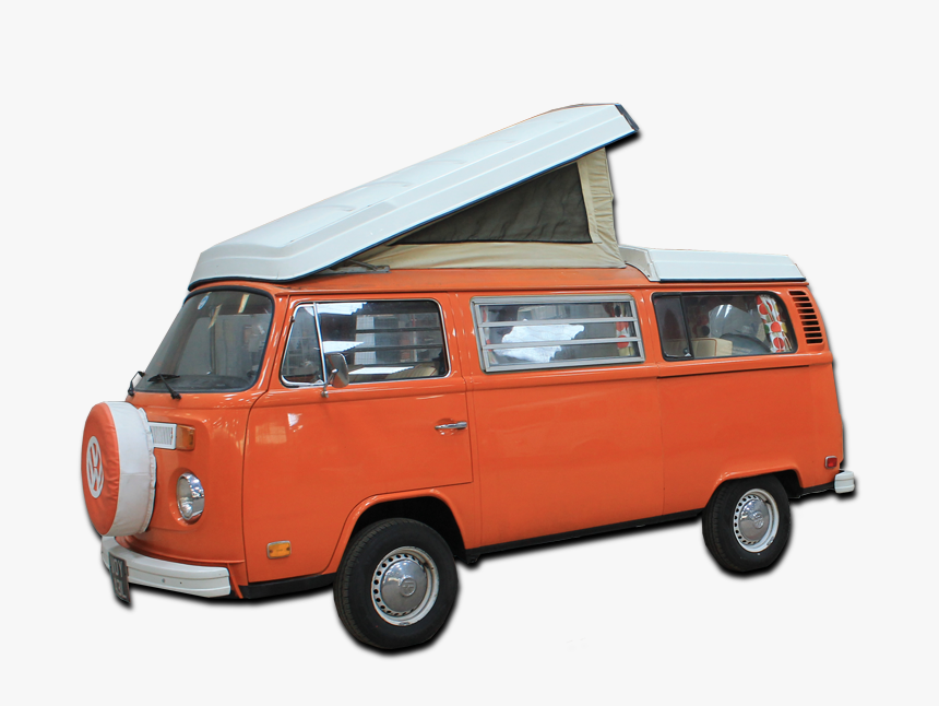 Transparent Retro Camper Clipart - Compact Van, HD Png Download, Free Download