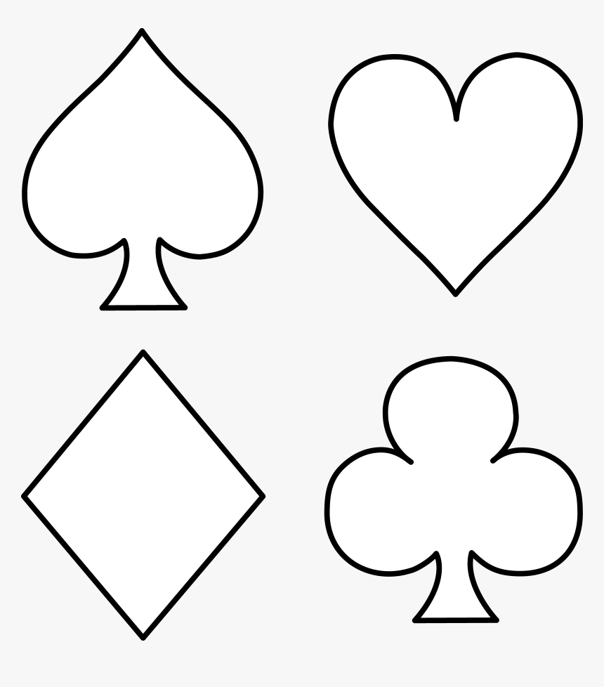 Playing Card Template Png, Transparent Png, Free Download