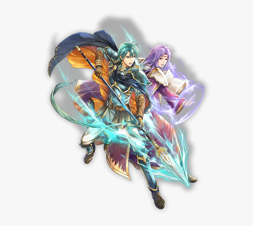 Fire Emblem Heroes Ephraim And Lyon, HD Png Download, Free Download