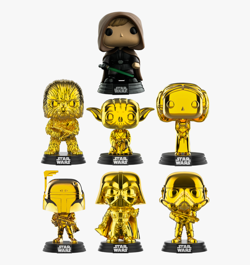 Funko Star Wars Gold, HD Png Download, Free Download