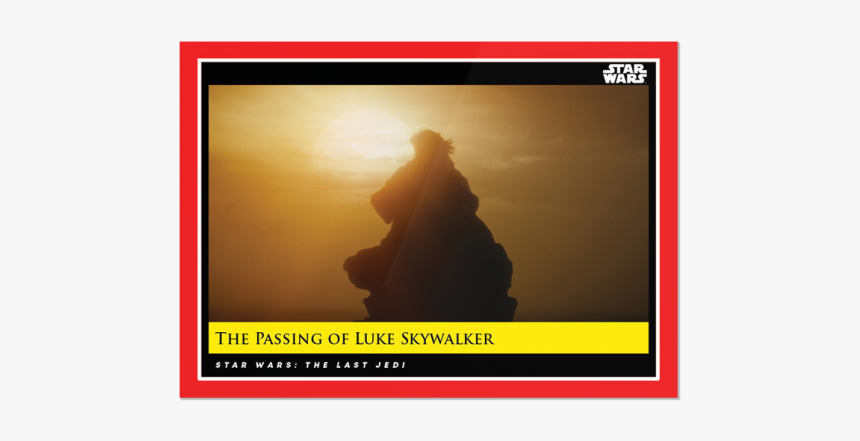 Passing Of Luke Skywalker - Star Wars: The Rise Of Skywalker, HD Png Download, Free Download