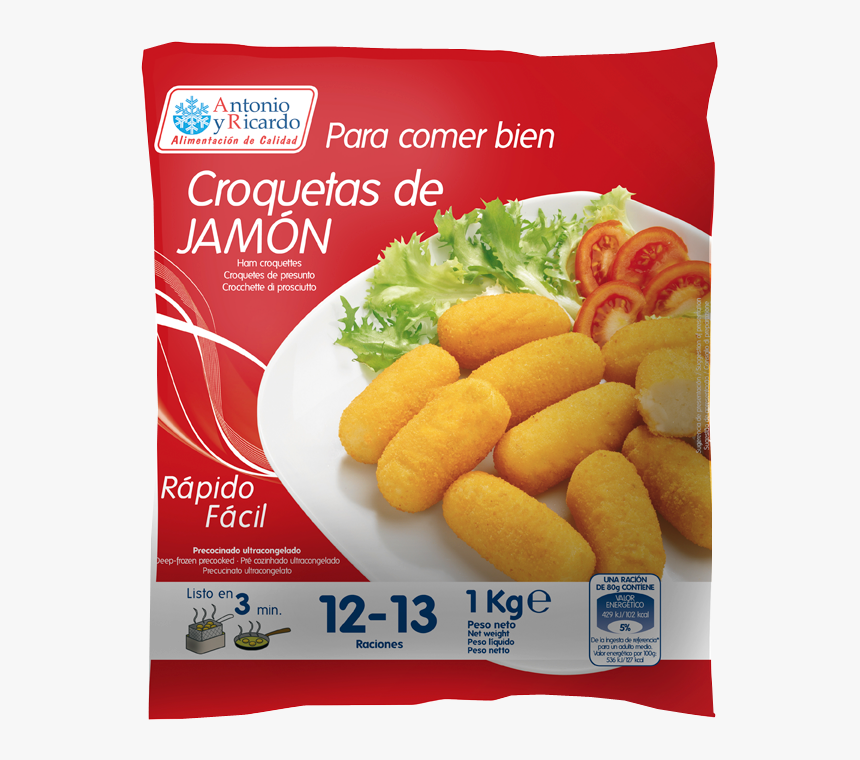 Croquetas De Jamón - Croquetas Antonio Y Ricardo, HD Png Download, Free Download