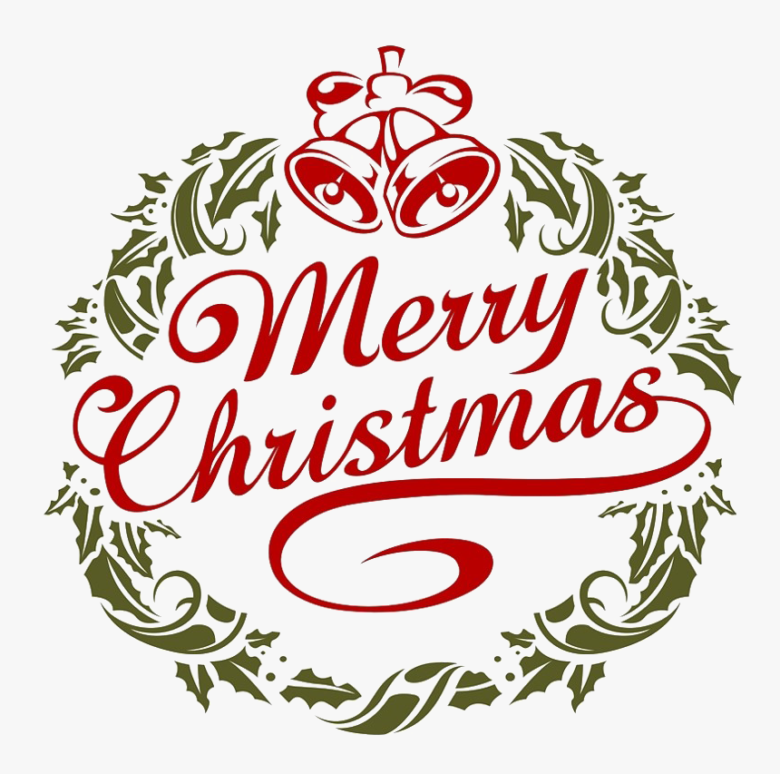 Merry Christmas Text Png Image - Merry Christmas Images Png, Transparent Png, Free Download