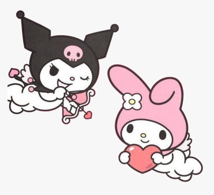 #mymelody #kuromi #sanrio #sanriocore #aesthetic #tumblr - My Melody Kuromi Sanrio