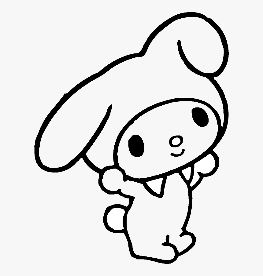Real Madrid And Barcelona - Hello Kitty Bunny Coloring Pages, HD Png Download, Free Download