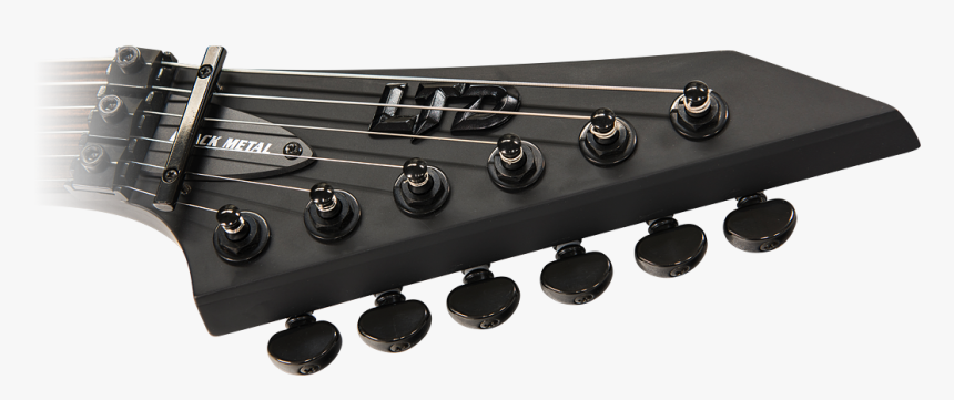 Esp Ltd M-black Metal Left-handed - Black Satin Guitar, HD Png Download, Free Download