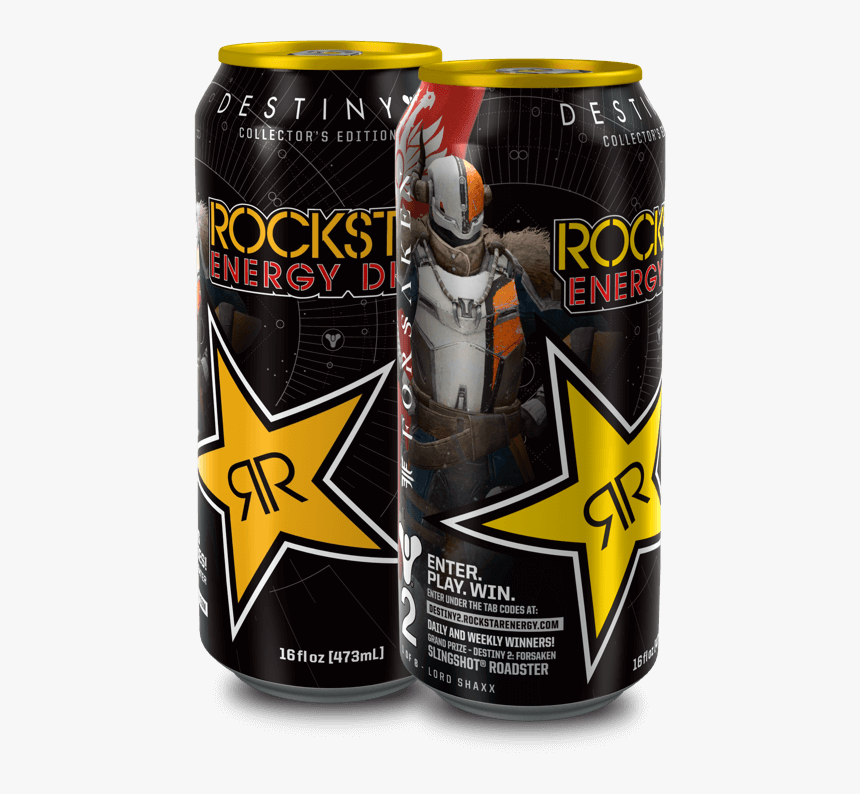 Cayde 6 Rockstar Drink, HD Png Download, Free Download