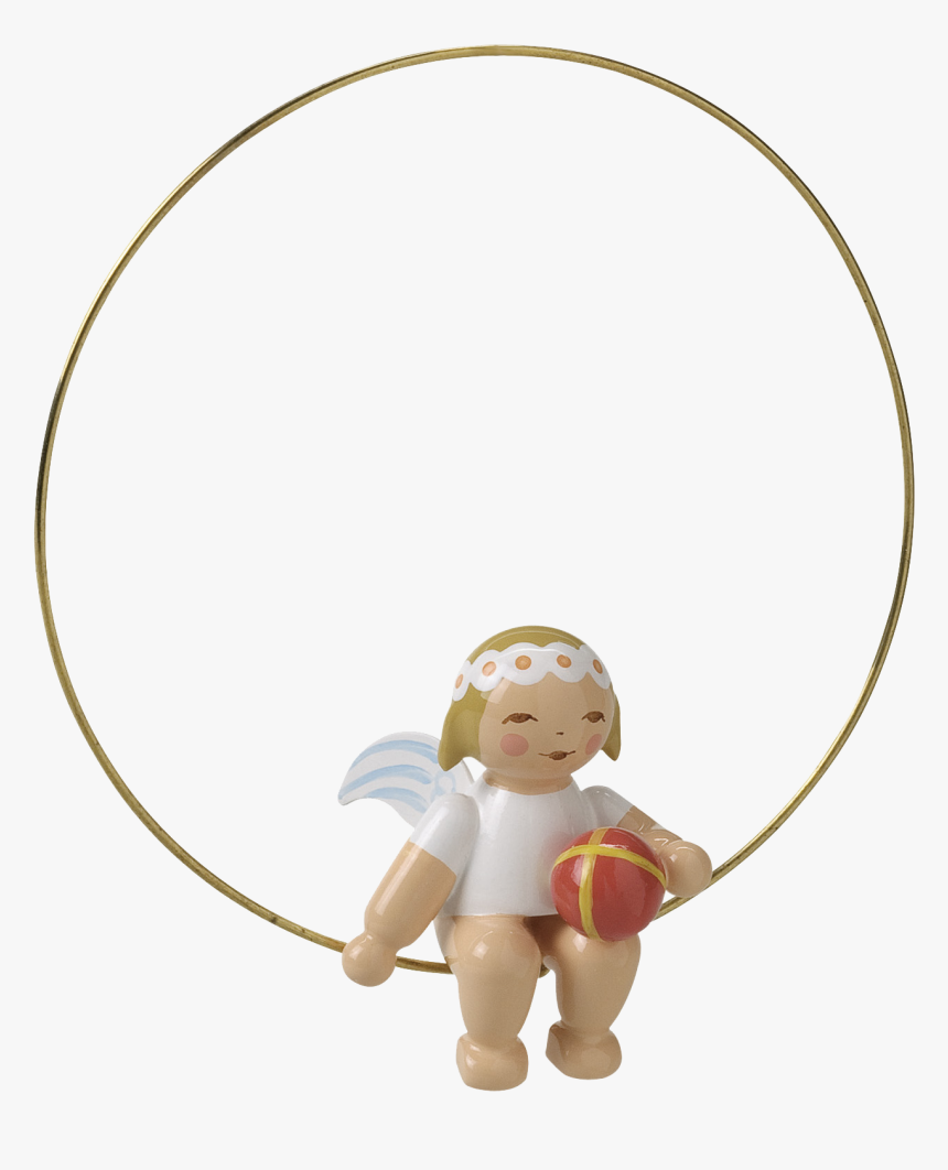 Christmas Tree Angel In Ring With Ball - Wendt Und Kühn Engel Im Ring, HD Png Download, Free Download