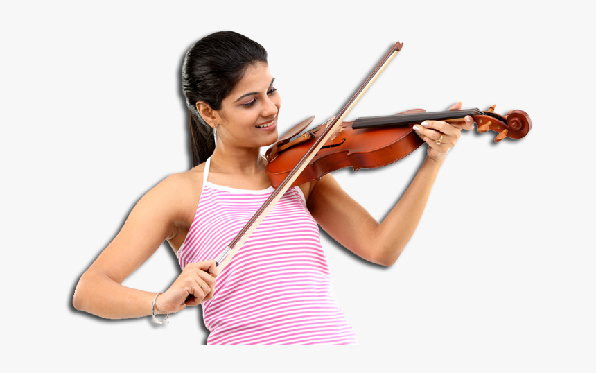 Girl Playing Violin Png, Transparent Png, Free Download