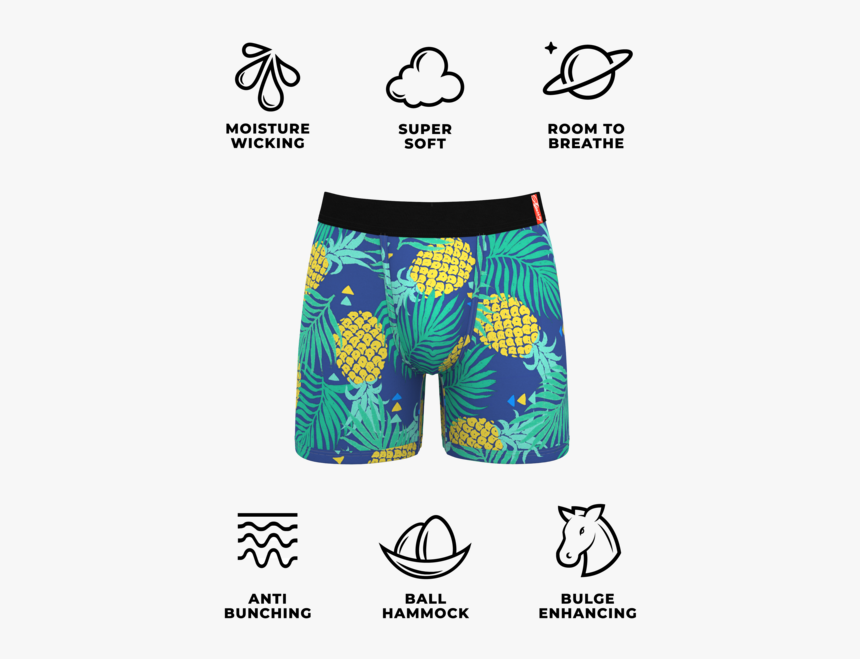 Men"s Pineapple Print Ball Pouch Boxer Briefs "
 Itemprop="image", - American Eagle Boxers Guide, HD Png Download, Free Download