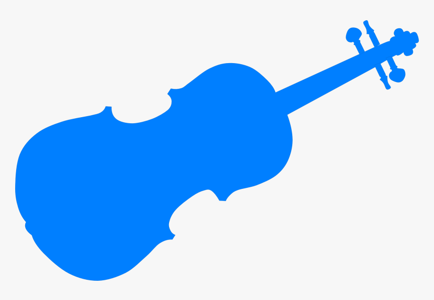 Silhouette Violin Clipart, HD Png Download, Free Download