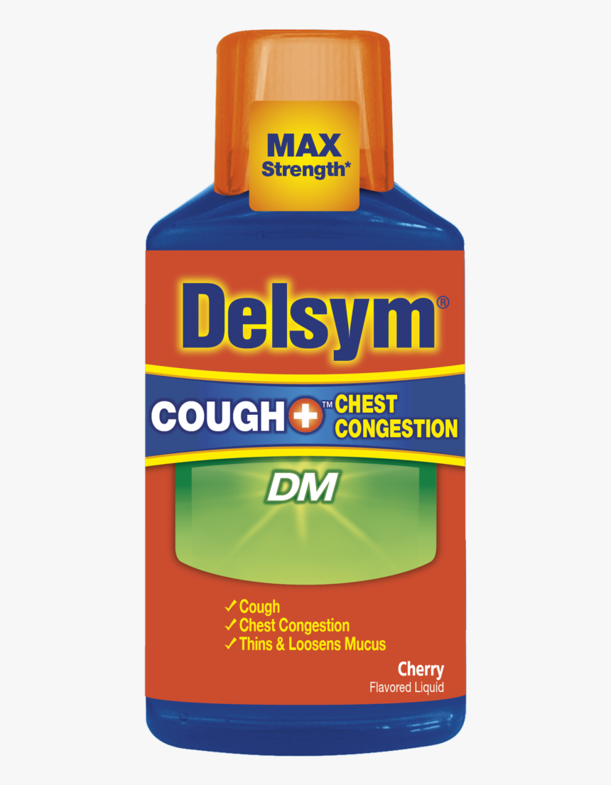 Delsym Chest Congestion, HD Png Download, Free Download