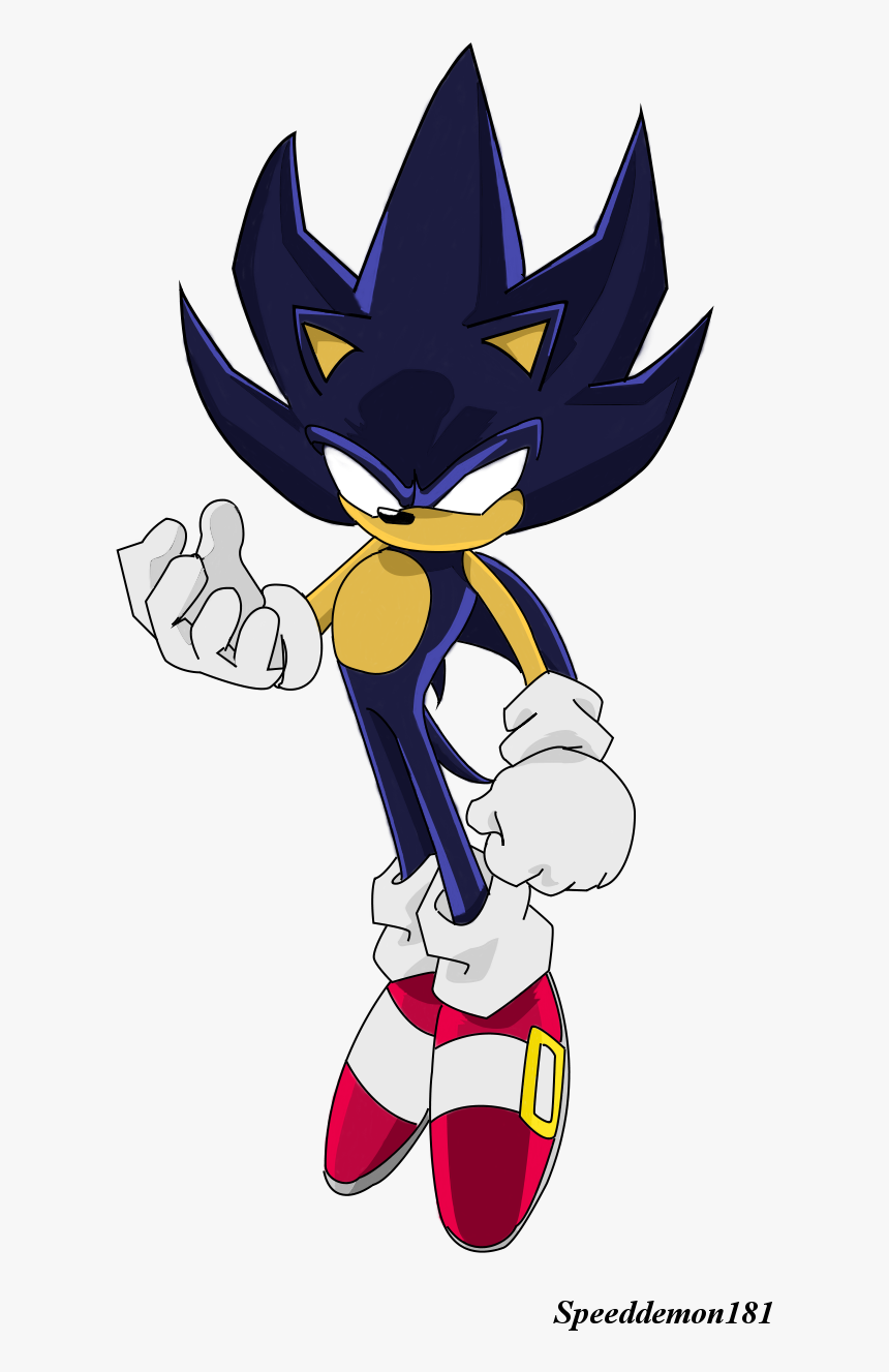 Dark Sonic From Sonic X, HD Png Download, Free Download