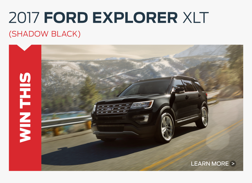 Ford Explorer 2018 Color Negro, HD Png Download, Free Download