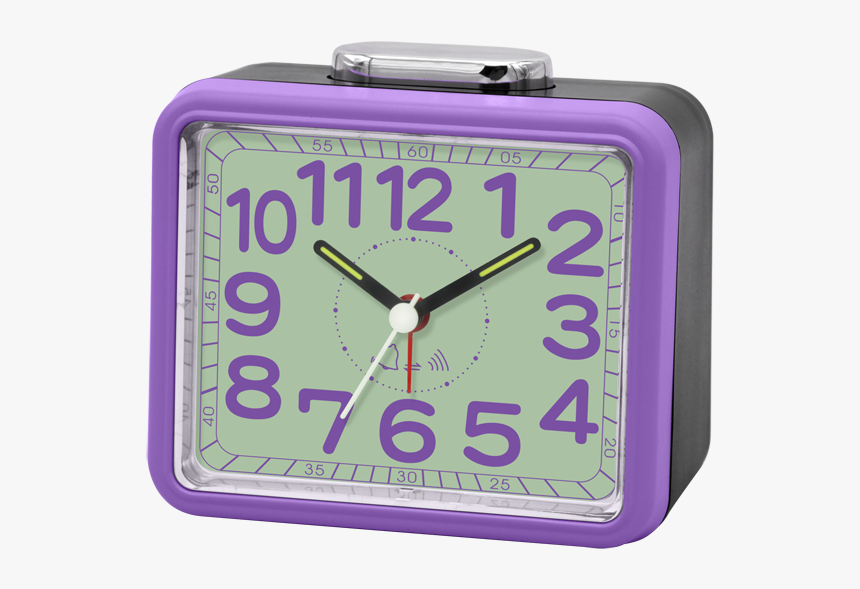 2018 Hot Selling Simple Purple Table Clock For Home - Alarm Clock, HD Png Download, Free Download