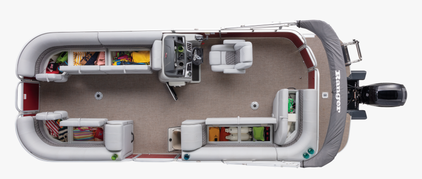 Ranger 223c Cruising Pontoon Boat - Pickup Truck, HD Png Download, Free Download