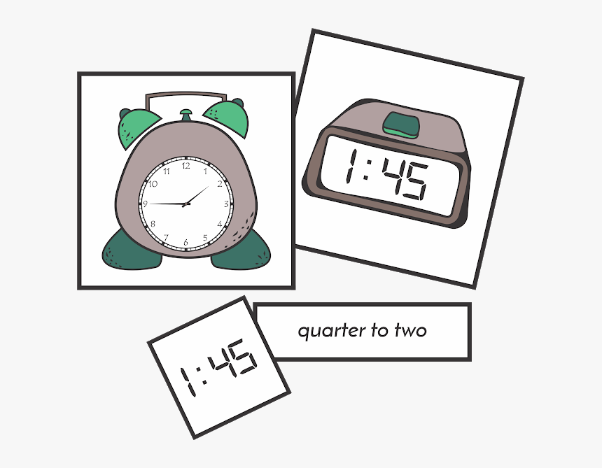Analog And Digital Clock Clipart, HD Png Download, Free Download
