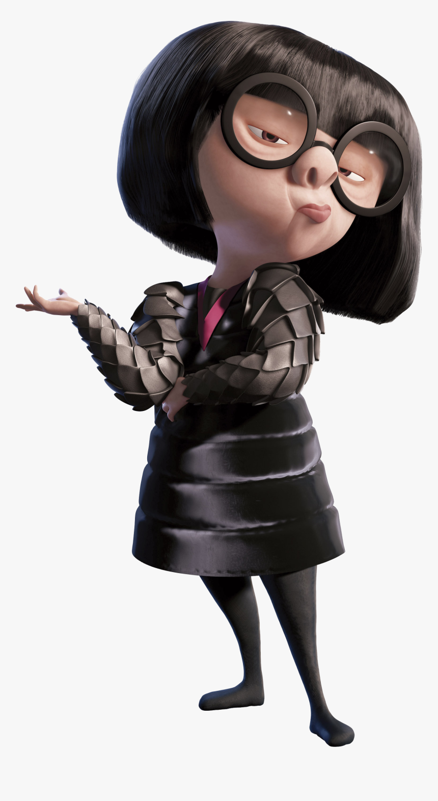 Edna Mode Png - Incredibles Edna Png, Transparent Png, Free Download