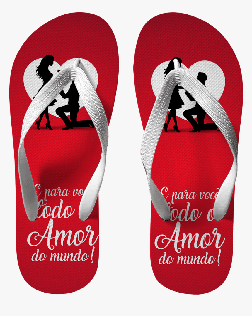 Chinelo Dia Dos Namorados Png, Transparent Png, Free Download