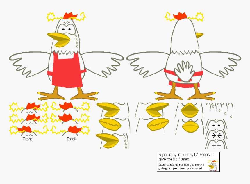 Click For Full Sized Image Cheap Cheap Chicken - Parappa The Rapper Cheap Cheap Chicken, HD Png Download, Free Download