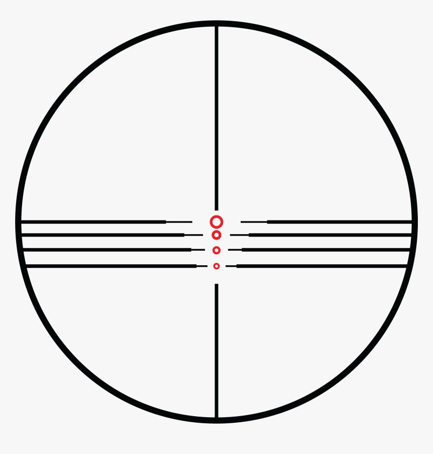 Empire Optics Tyrant 3-9 X 42mm Multi Reticle Ir Scope - Circle, HD Png Download, Free Download