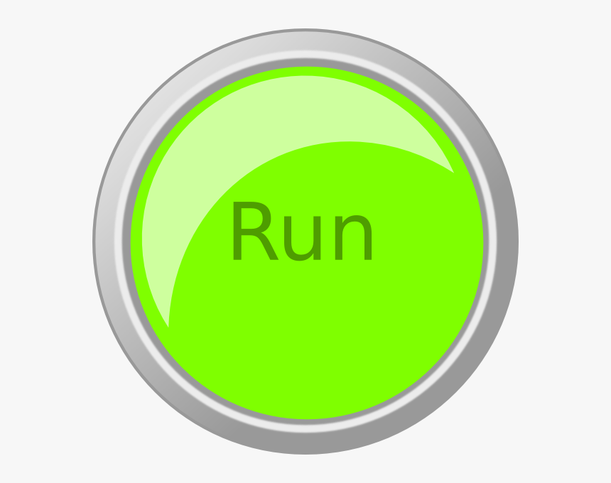 Run Button Transparent, HD Png Download, Free Download