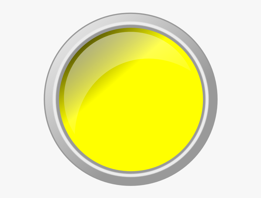 Push Button Yellow Glossy Svg Clip Arts - Electric Bicycle, HD Png Download, Free Download