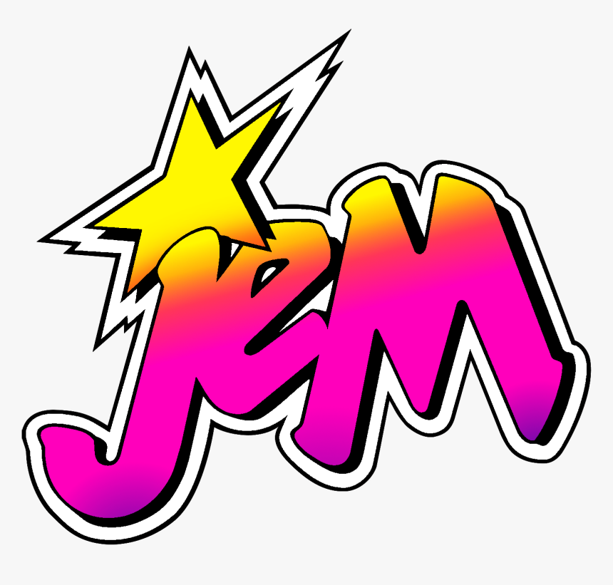 Logopedia Fandom Powered By Transparent Background - Jem And The Holograms Cartoon Logo, HD Png Download, Free Download
