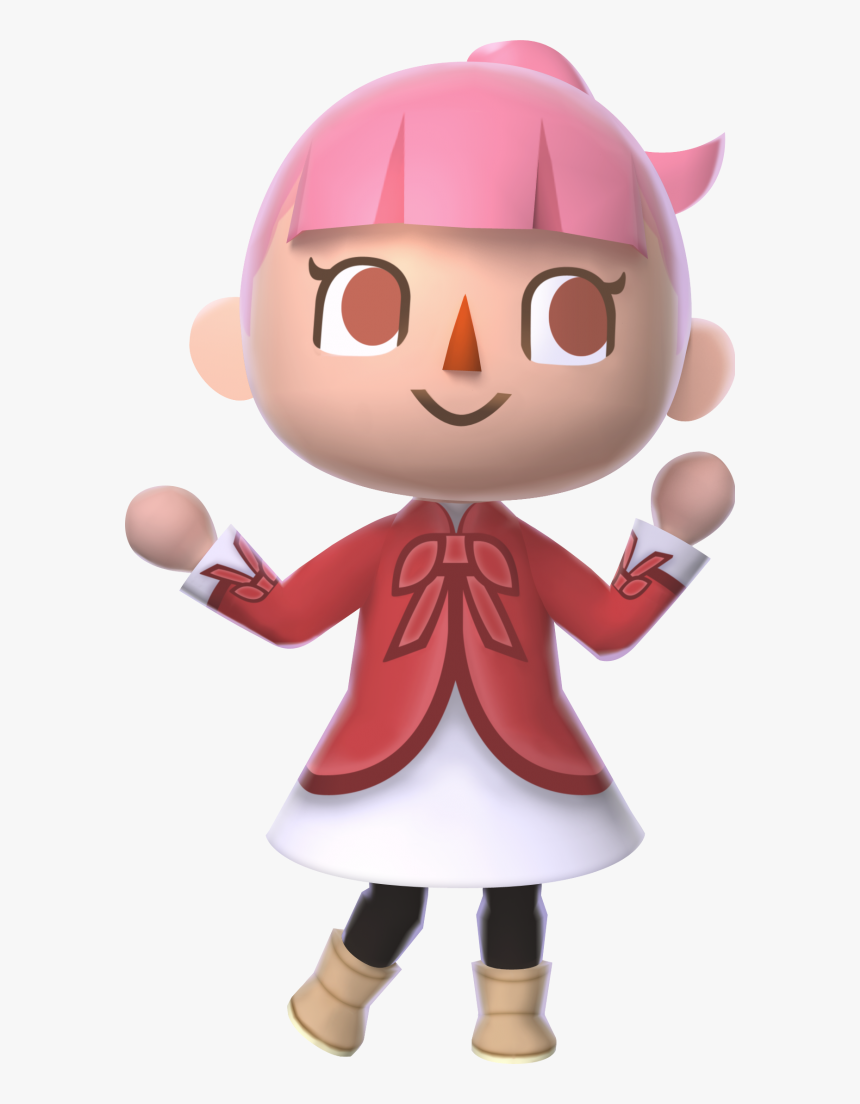 How To Make New Leaf Animal Crossing Figures , Png - Animal Crossing Girl Villager, Transparent Png, Free Download