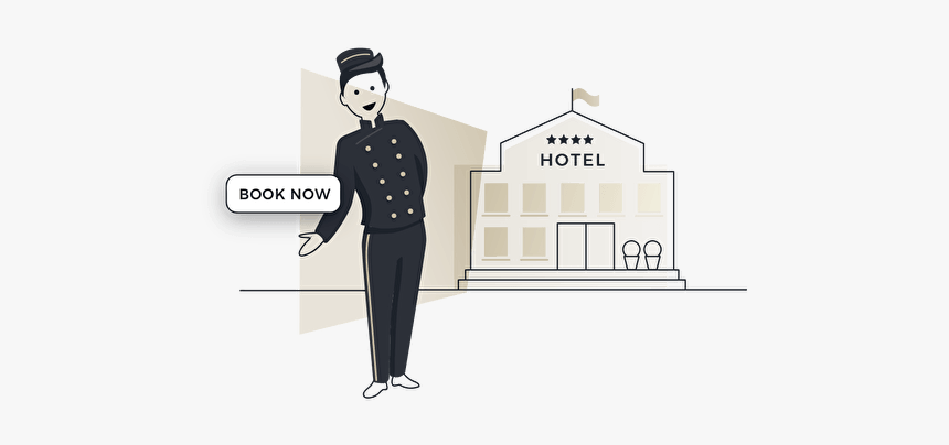 Transparent Hotel In Cartoon, HD Png Download, Free Download