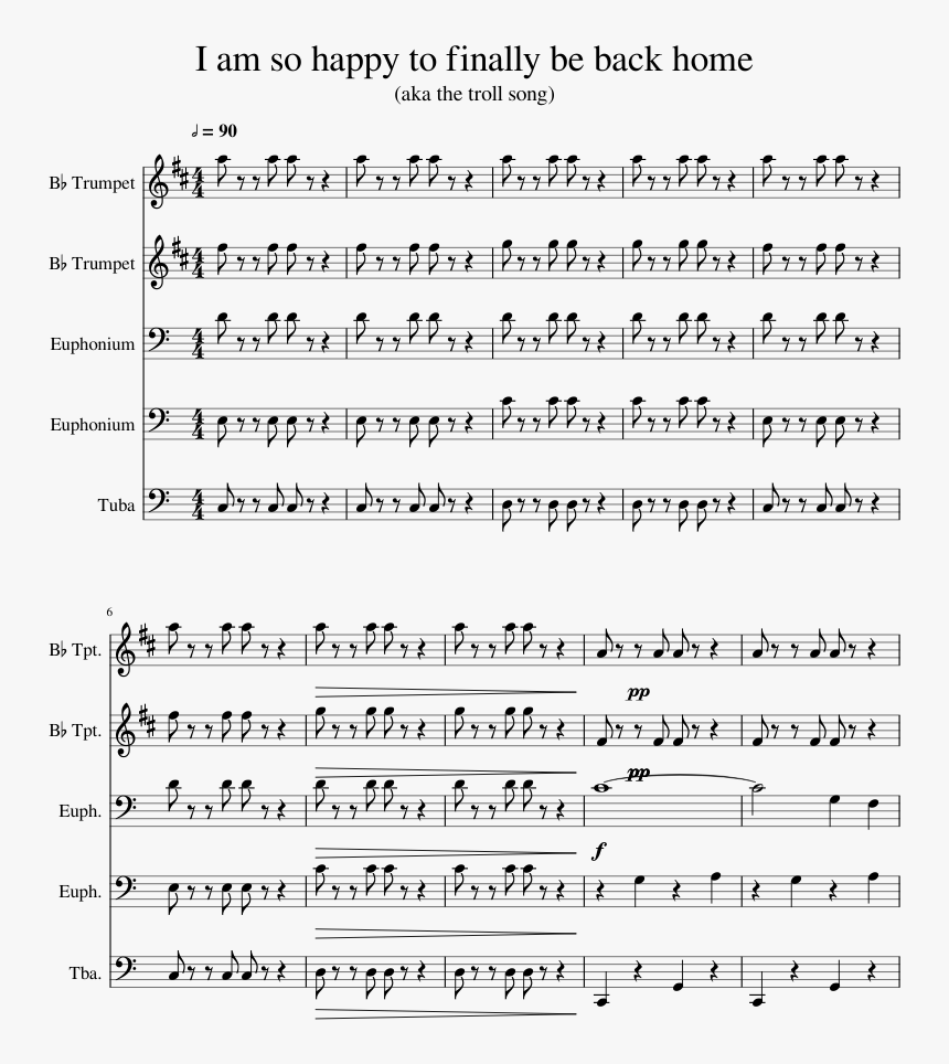 Senorita Trumpet Sheet Music, HD Png Download, Free Download