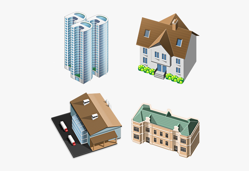 Building Icon 3d Free, HD Png Download, Free Download