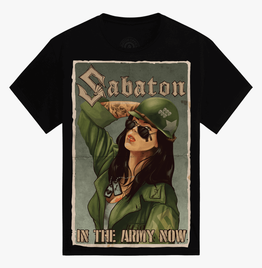 Sabaton Fields Of Verdun T Shirt, HD Png Download, Free Download