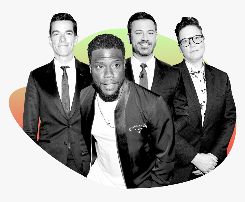 John Mulaney Kevin Hart Jimmy Kimmel Hannah Gadsby - Tuxedo, HD Png Download, Free Download